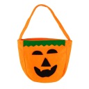 Tekvicové vrecúško na halloweenske sladkosti 17x29cm