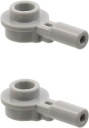 LEGO Držiak na tyč 1L svetlosivá 32828 6227897 2ks