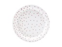 TANIERE BIELE PAPIEROVÉ TANIERE S BODKAMI, 18 cm