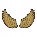 Nášivka GOLD WINGS TERMO výšivka 9,5 cm