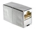 Adaptér (priechodka) RJ45/RJ45 kat.5e štít.
