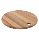 Akáciová doska okrúhla 25,5 cm 11349