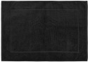 Hotelová noha Čierny koberec FROTTE 50x70 cm