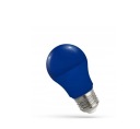 LED GUĽOVÁ žiarovka so závitom E27 4,9W Modrá na záhradnú girlandu