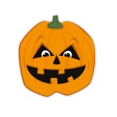 HALLOWEEN TEKVINICA PAPIEROVÁ MASKA 1 ks