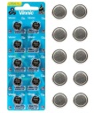 10x AG10 BATÉRIA VINNIC L1131 LR1130 LR 54 G LR54