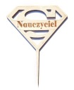 Super TEACHER dekoračný topper na nalepenie