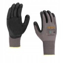 Škvrnité nylonové pracovné rukavice X-FLEX PLUS M-8