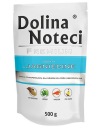 DOLINA NOTECI PREMIUM vlhké krmivo pre psov bohaté na jahňacie mäso 500g