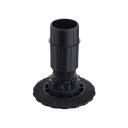 AXILO nábytková noha v-125mm (115-145) HAFELE