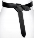Kožený dámsky dlhý, elegantný opasok