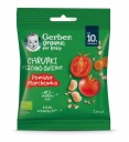 GERBER BIO Pšeničné a ovsené chrumky Paradajka Mrkva 7g