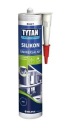Tytan univerzálny silikón 280ml biely EURO-LINE