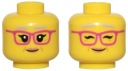 LEGO 3626cpb2933 okuliare na figúrky HEAD HEAD NOVÉ (1g)