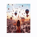 Diamantové vyšívanie Diamantové balóniky 30x40cm DPX-14799
