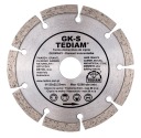 DIAMANTOVÝ ŠTÍT ŽULOVÝ KAMEŇ KLINKER 125 mm