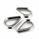Nerezový náprstok A4, slza 4mm, 5 ks