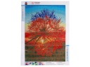 Diamantová vyšívacia mozaika s púpavou 40x30cm 5D