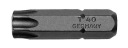 BROTY PROFILU TORX 30X25 MM. 1/4