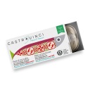 CastroVinci sardelové filety s olivovým olejom s príchuťou čili 48g plechovka
