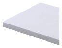 Doska z penového PVC, biela - 1mm - Vyrobená na mieru