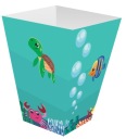 Narodeninové krabičky na pukance Underwater World 6 kusov