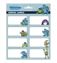 Nálepky na notebook Monsters Inc. 16 ks