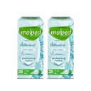 MOLPED Antibakteriálne hygienické vložky 2x28 ks.