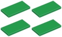 LEGO TILE 87079 2x4 zelené (4g) 4 ks.