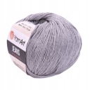 Priadza YarnArt Jeans 46, šedá 50g/160m