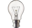 TRADIČNÁ ŽIAROVKA A55 230V B22 100W Priehľadná