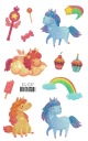 Umývateľné tetovanie pre deti GLITTER UNICORNS EG037