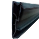 Drevené tesnenie okien široké SV-185 24 mm odolné EPDM hnedé