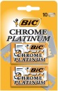 ŽITEĽKY PRE BIC CHROME PLATINUM 10 kusov