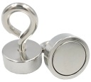 MAGNETICKÝ DRŽIAK 29x10 mm NEODYMOVÝ MAGNET S UCHOM 20KG