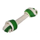 Maced psia kosť, viazaná, biela, chlorofyl, 16 cm