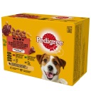 PEDIGREE mokré krmivo pre psov mix príchutí v želé, vrecúška 12x100 g