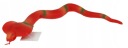 COBRA SNAKE S HRACHOM SADA červená 17W