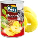 Kúsky ananásu v sirupe Light 565g Srdiečka