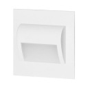 Biele zápustné LED schodiskové svietidlo 1,2W 12VDC 30lm 4000K DRACO ORNO