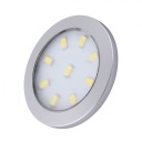 LED nábytkové svietidlo ORBIT XL 3W, neutrálny hliník