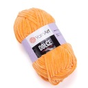 Priadza YarnArt Dolce 100 g 120 m farba 852 oranžová