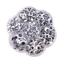 Okrúhle pohyblivé oká 4-12mm v krabičke 7 veľkostí, 200 kusov
