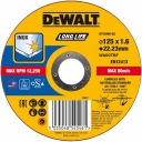 DEWALT DT43906 Kotúč na kov, oceľ INOX, 125 mm