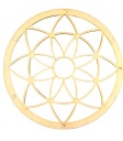 Prsteň DREAMCATCHER ZÁKLADNA MANDALA PRELÁŠENÝ 25CM KVET