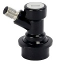 Šedý 7/16 mm Ball Lock Keg Corny konektor Cornelius