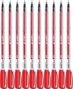 Rystor GZ-031 gélové pero 0,5 mm červené x10