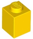 LEGO 3005 BRICK 1x1 žltá NOVINKA (1g)
