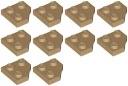 LEGO 26601 TANIER 2x2 piesok na mole NOVINKA (5g) 10 ks.