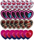 Kondómy Pasante Heart Red Heart 24 kusov červeného latexu